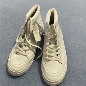 Brand new high top pvc sneakers